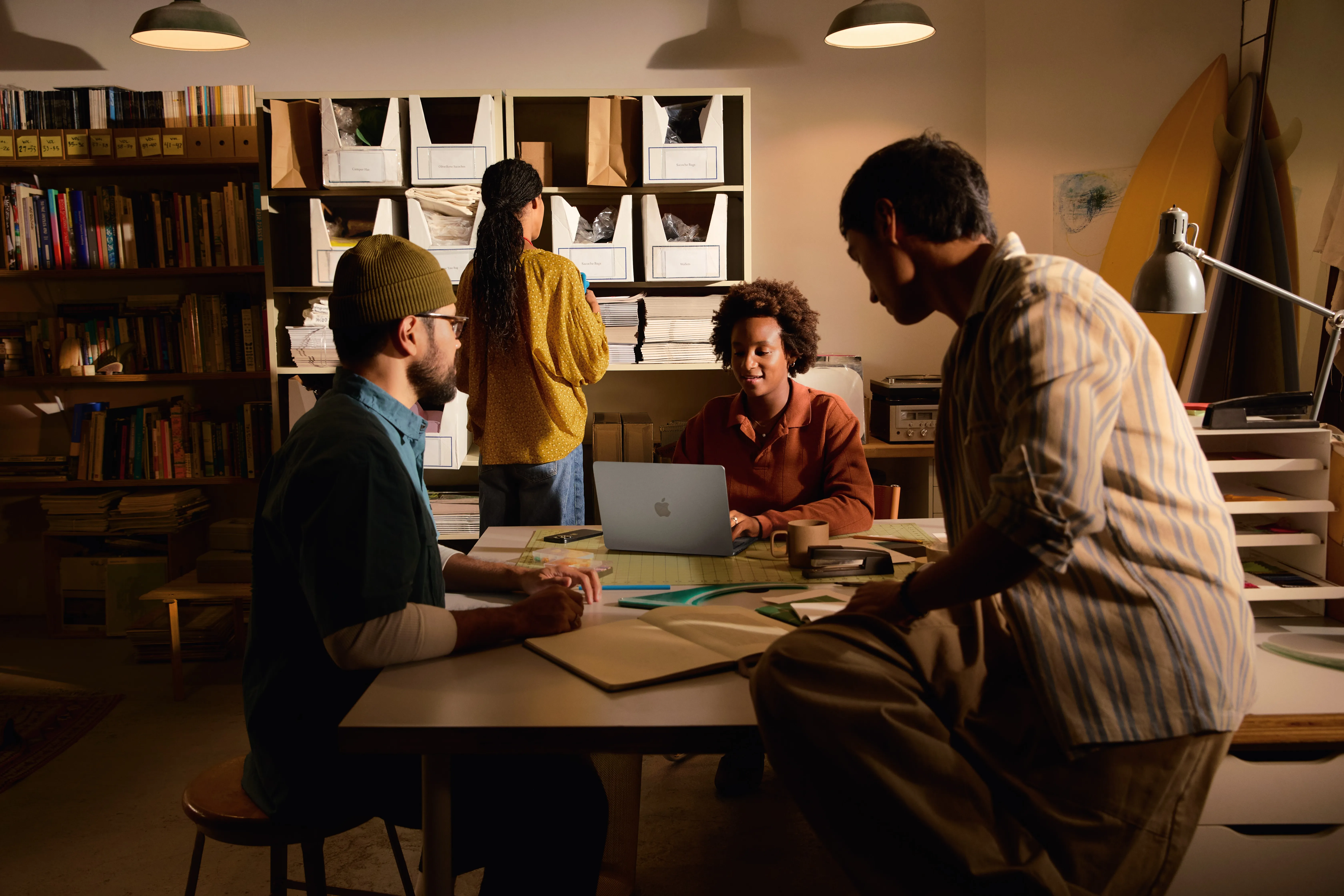 A team collaborating on a FileMaker upgrade.